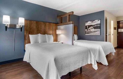 Кровать или кровати в номере Extended Stay America Premier Suites - Seattle - Bellevue - Downtown