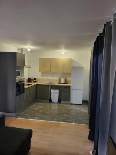 Virtuvė arba virtuvėlė apgyvendinimo įstaigoje MAISON C