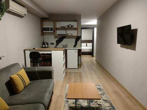 Televisyen dan/atau pusat hiburan di Olen Uskudar Hotel