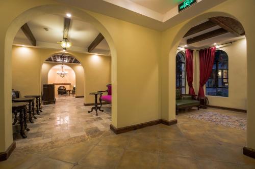 Shanghai Former French Concession Garden Hotelにあるシーティングエリア