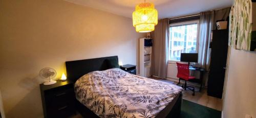 Ліжко або ліжка в номері Cosy Big 2 room apartment