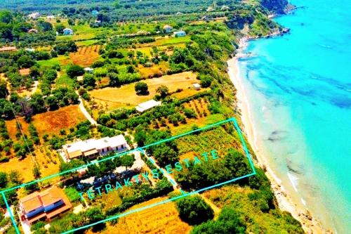 TETRAKTYS ESTATE beachside seaview ΥΔΩΡ with big garden