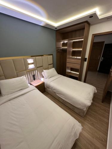 Een bed of bedden in een kamer bij Centrico Tanger Idrissia 3