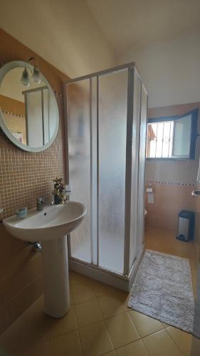 Kupatilo u objektu Casa Giardinello