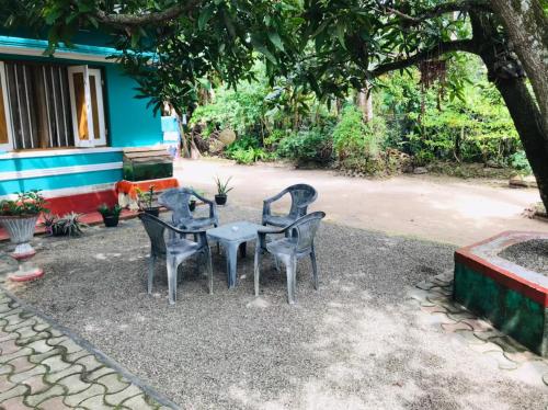 Κήπος έξω από το Mihira Guest House