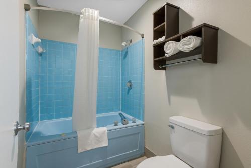 Ένα μπάνιο στο Econo Lodge Cheraw Market Street