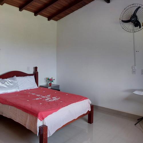 En eller flere senge i et værelse på Casa Ambrósio Capitólio