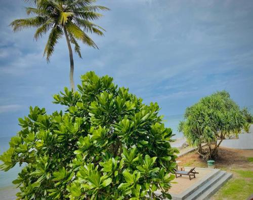 Jardín al aire libre en Sevenra Grand Beach Hotel