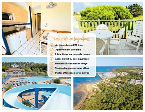 un collage de photos avec une photo d'une maison dans l'établissement 