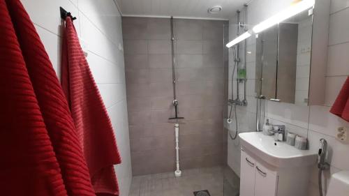 Ванна кімната в Aliisa's Apartment II