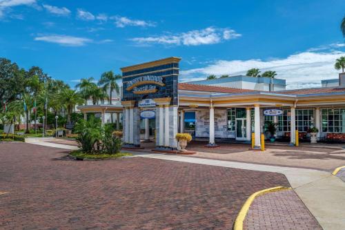 a building with a sign on the front of it at Safety Harbor Resort & Spa Trademark Collection by Wyndham in Safety Harbor