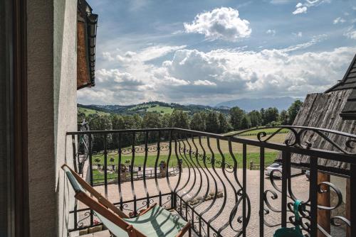 Balkon lub taras w obiekcie Biały Dunajec Resort & Spa