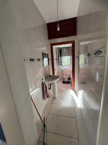 Ett badrum på Villa meublée à louer par jour