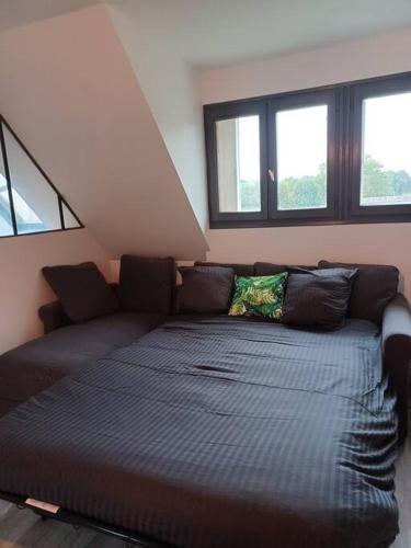 Ein Bett oder Betten in einem Zimmer der Unterkunft Magnifique studio de charme
