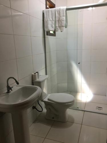 Kúpeľňa v ubytovaní Pousada Caminhos Do Mar