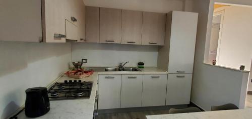 Η κουζίνα ή μικρή κουζίνα στο Villa Monni