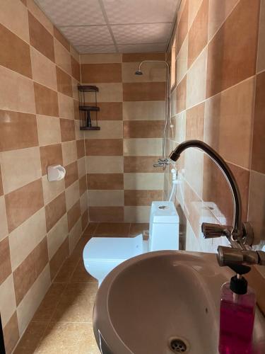 Koupelna v ubytování stars magic camp