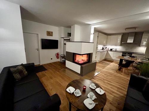 Fotografie z fotogalerie ubytování Ferienhaus im Grünen mit Kamin v destinaci Oranienburg