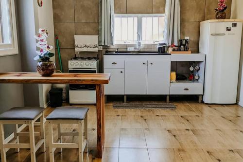 Dapur atau dapur kecil di Studio 307 - Próximo ao centro de São Francisco de Paula