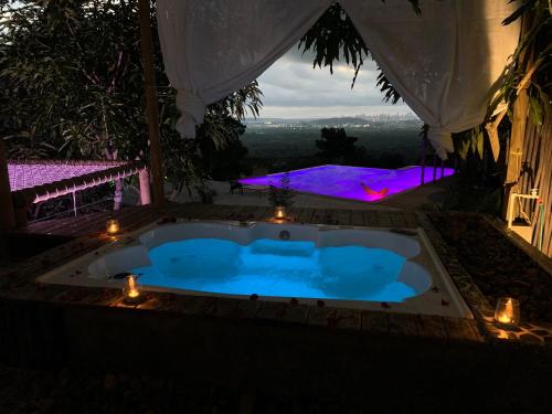 ADA MARINA, hotel campestre con la mejor vista a Cartagenaの敷地内または近くにあるプール