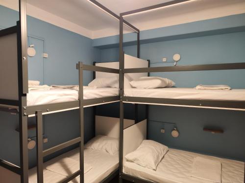 Postel nebo postele na pokoji v ubytování Sweet Sleep hostel