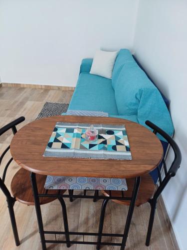 Χώρος καθιστικού στο Hari Apartments Vathi, Agios Nikolaos Crete
