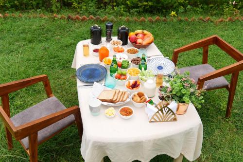 Jídlo v ubytování v soukromí nebo okolí