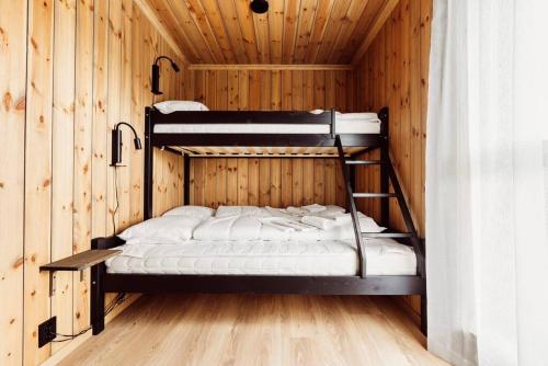 Una cama o camas en una habitación de The View - Hodlekve