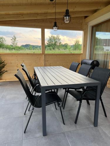 Patio nebo venkovní prostory v ubytování Holiday house DOMa Nová Lesná