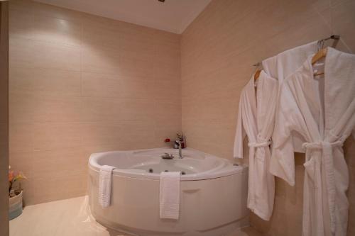 Koupelna v ubytování Hotel Onix