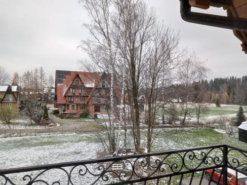 a view from a balcony of a house at Bębenkowie in Białka Tatrzanska