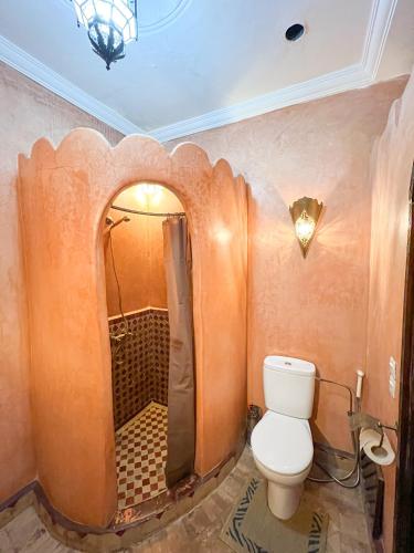 Et badeværelse på Riad Elli Marrakech