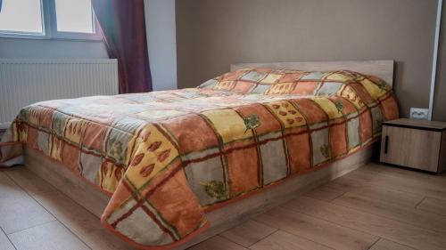 Ένα ή περισσότερα κρεβάτια σε δωμάτιο στο Fogad-lak