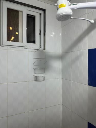 Kupatilo u objektu Hostal Compostela Inn