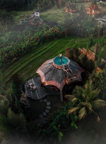 Κήπος έξω από το Veluvana Bali