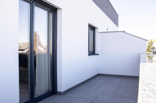 Μπαλκόνι ή βεράντα στο Hugo apartments