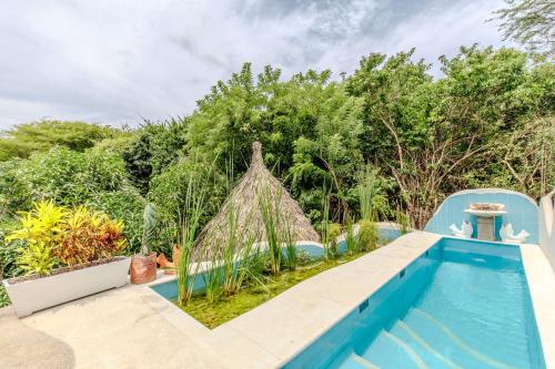 an image of a swimming pool at a villa at Casa Caracola in Tubará