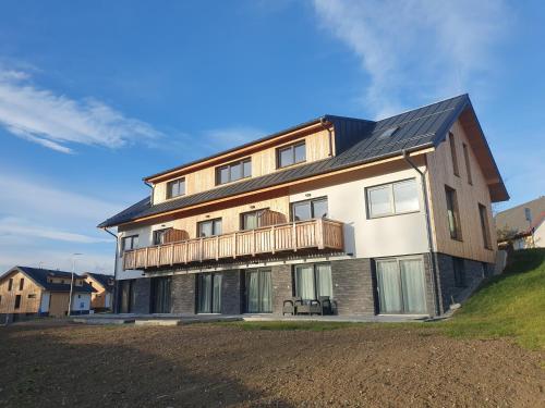 Bygningen som lejligheden ligger i