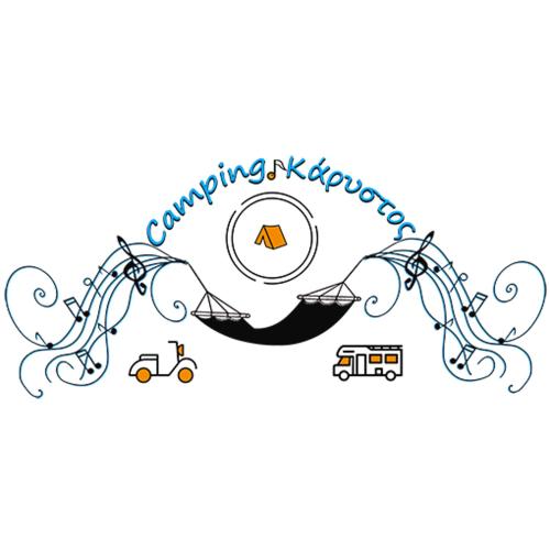 a logo for a manufacturing company with the words computing inventory at Camping.Karystos Melodia in Karistos