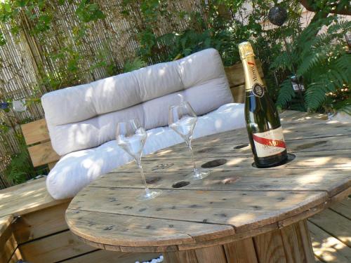 Photo de la galerie de l'établissement Un p'tit coin de paradis avec jacuzzi, à Carcans