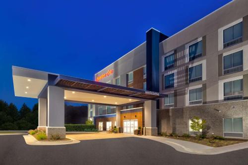 a rendering of the front of a hotel at Hampton Inn Danville, Va in Danville