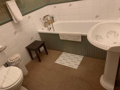 Koupelna v ubytování Broadwalk7