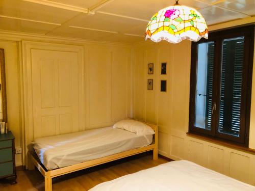 Posteľ alebo postele v izbe v ubytovaní Simple Flat 64m2 Center private Parking SMALL BATHROOM
