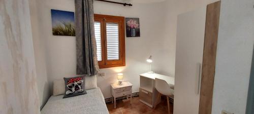 Et badeværelse på Brisa Mar 204 en Gran Alacant