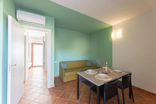 Posezení v ubytování Residence Rocce Rosse
