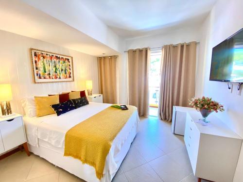 Cama o camas de una habitación en Charme Pousada Boutique & Spa