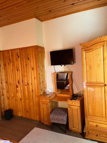 TV a/nebo společenská místnost v ubytování Orehite Guest House