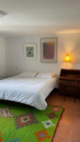 Postel nebo postele na pokoji v ubytování Chalet con piscina en Torrelodones