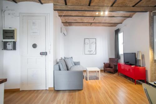51NO1058 - Bright 1bed flat in Poble Sec