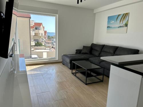 Posezení v ubytování Palm Beach Apartment, Povljana
